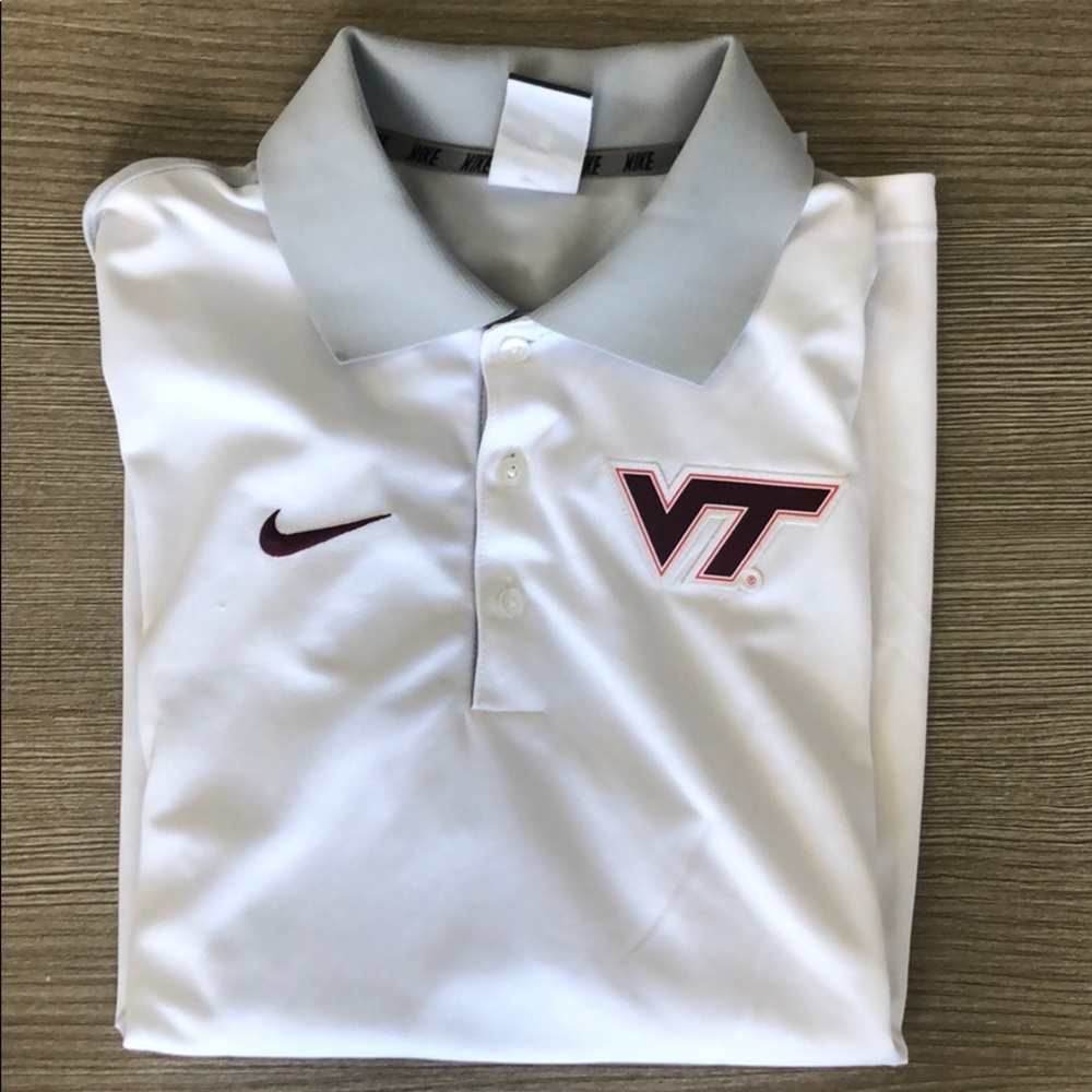 Nike Dri-Fit Virginia Tech polo